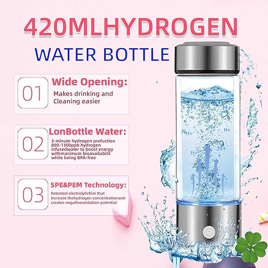 AliveBlue Hydrogen Bottle at a Glance